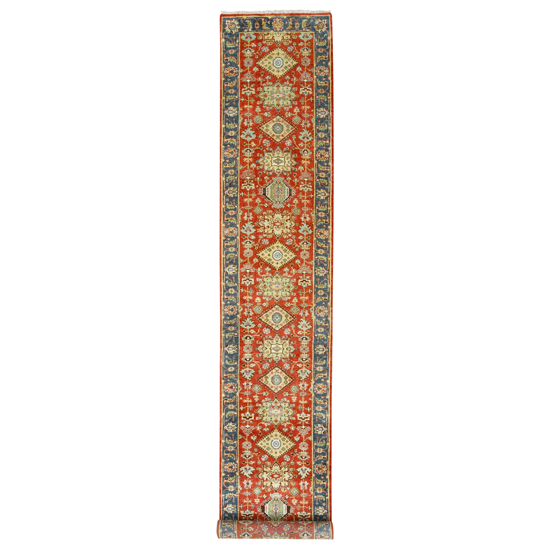 Traditional Silk Hand-Knotted Area Rug 2'6